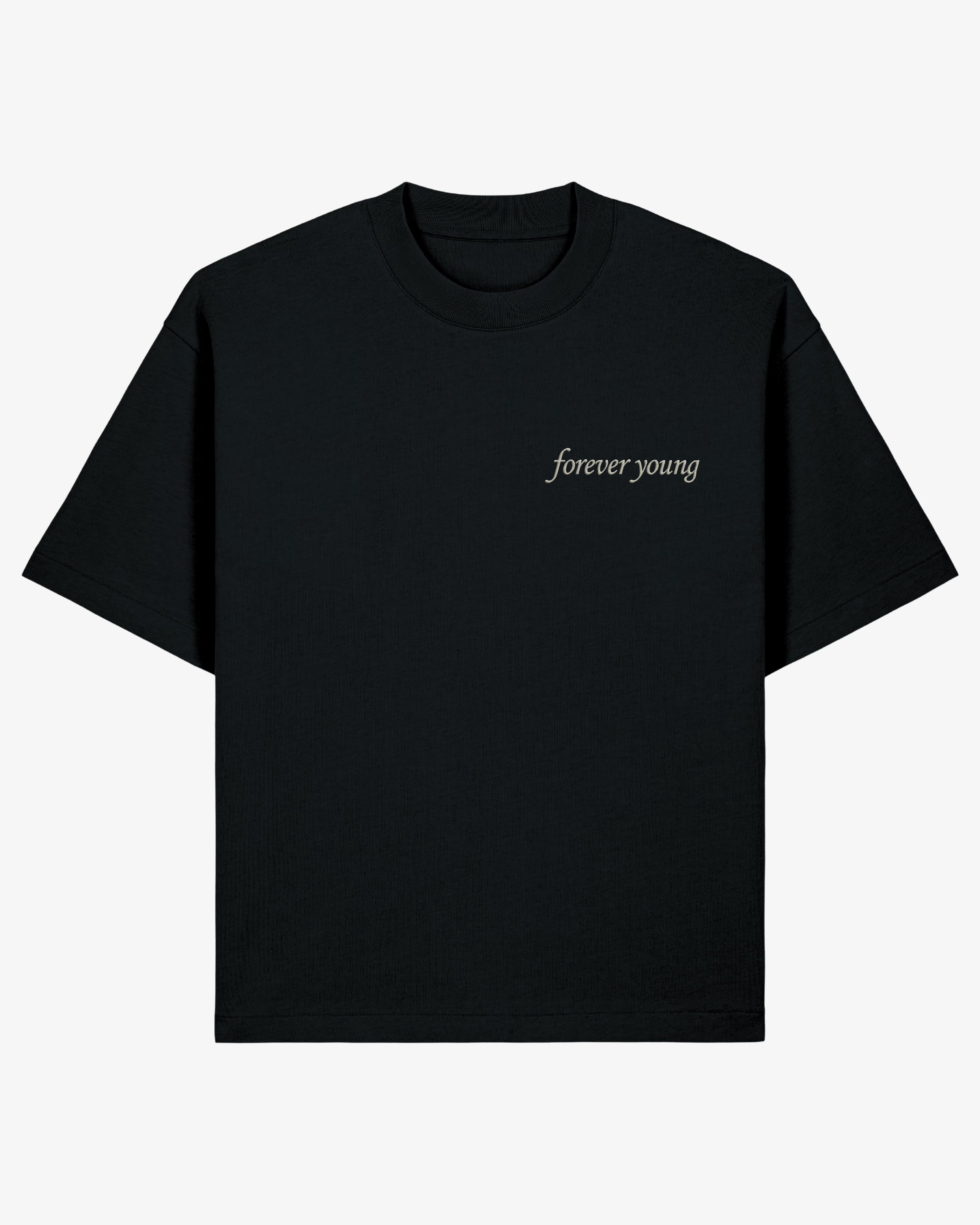 T-shirt Oversize - Noir TBP CLUB PARIS
