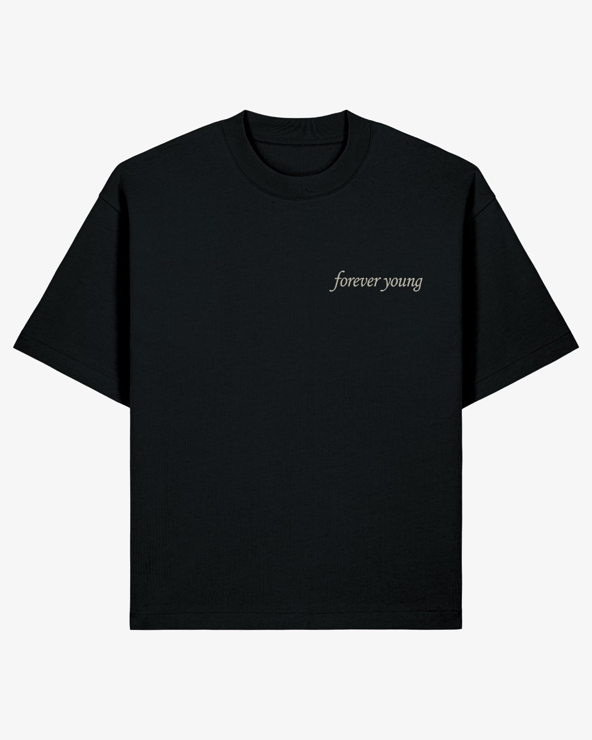 T-shirt Oversize - Noir TBP CLUB PARIS
