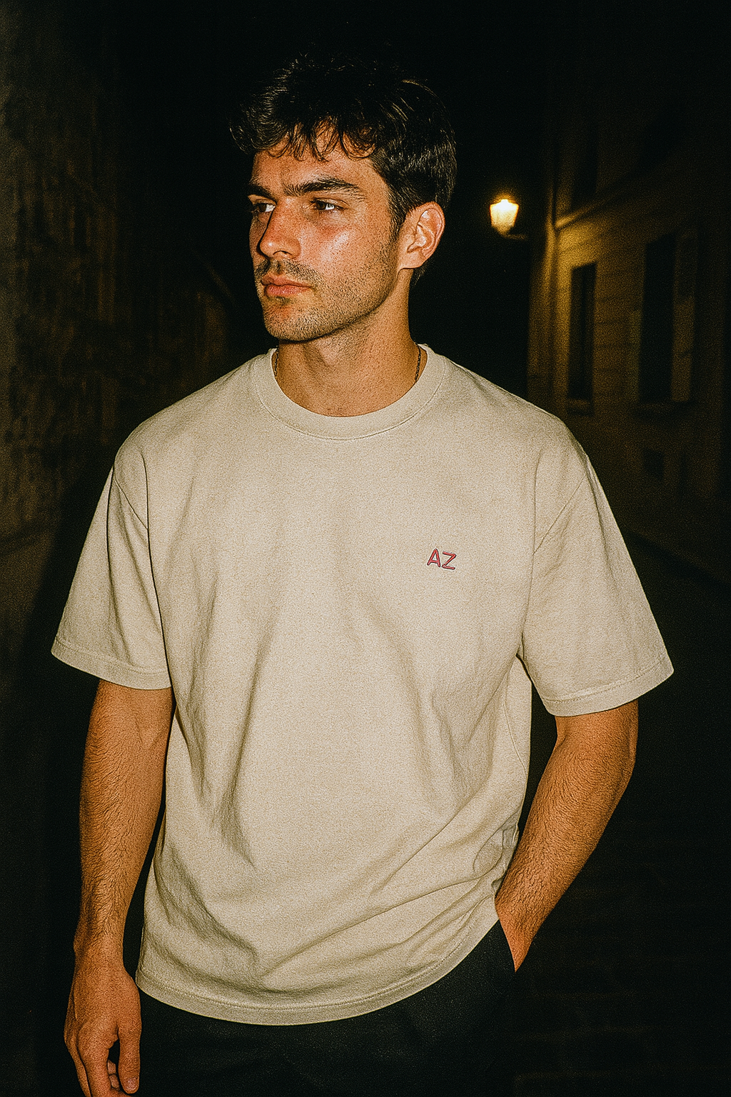 T-shirt Regular fit - Beige TBP CLUB PARIS