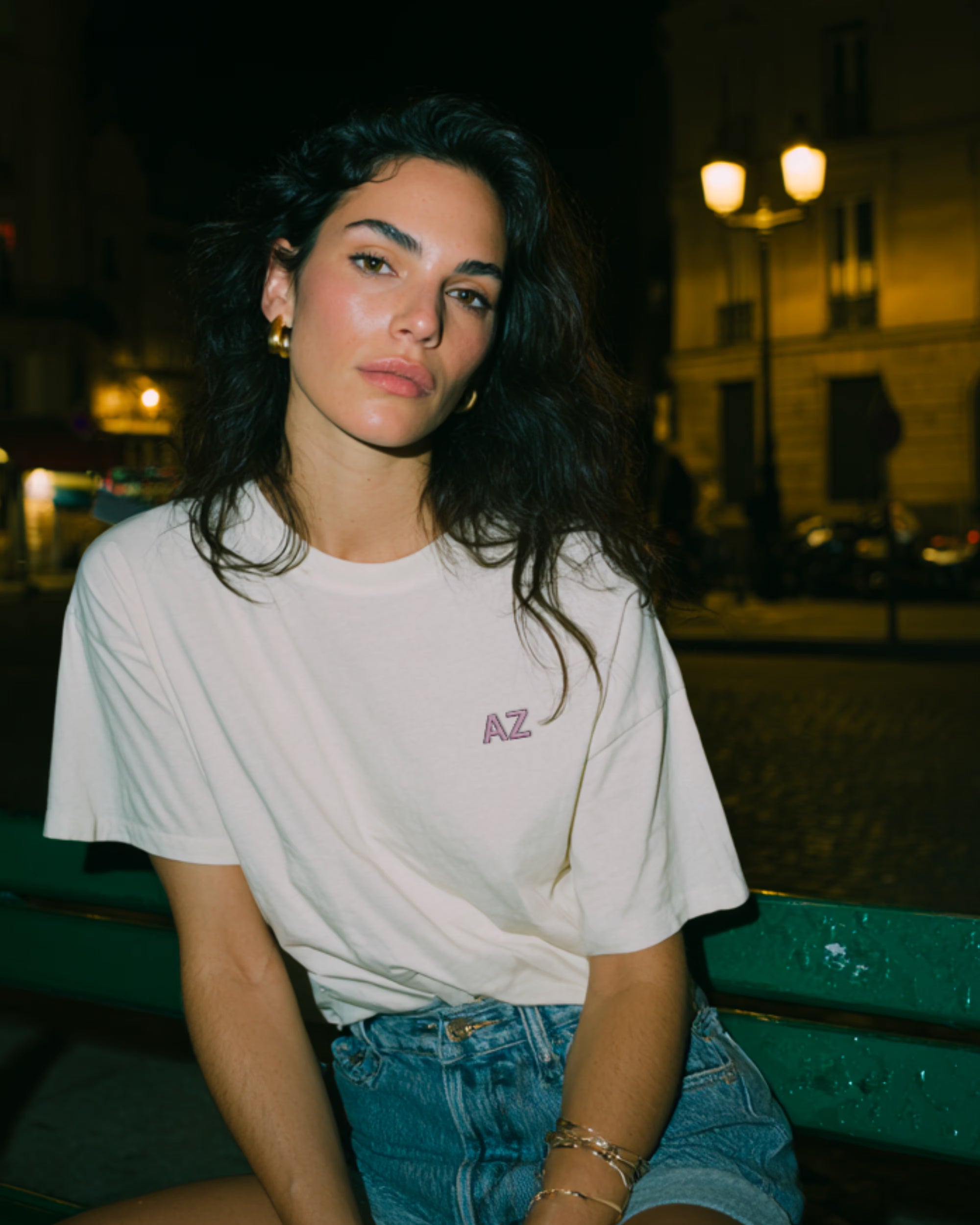 T-shirt Regular fit - Beige TBP CLUB PARIS