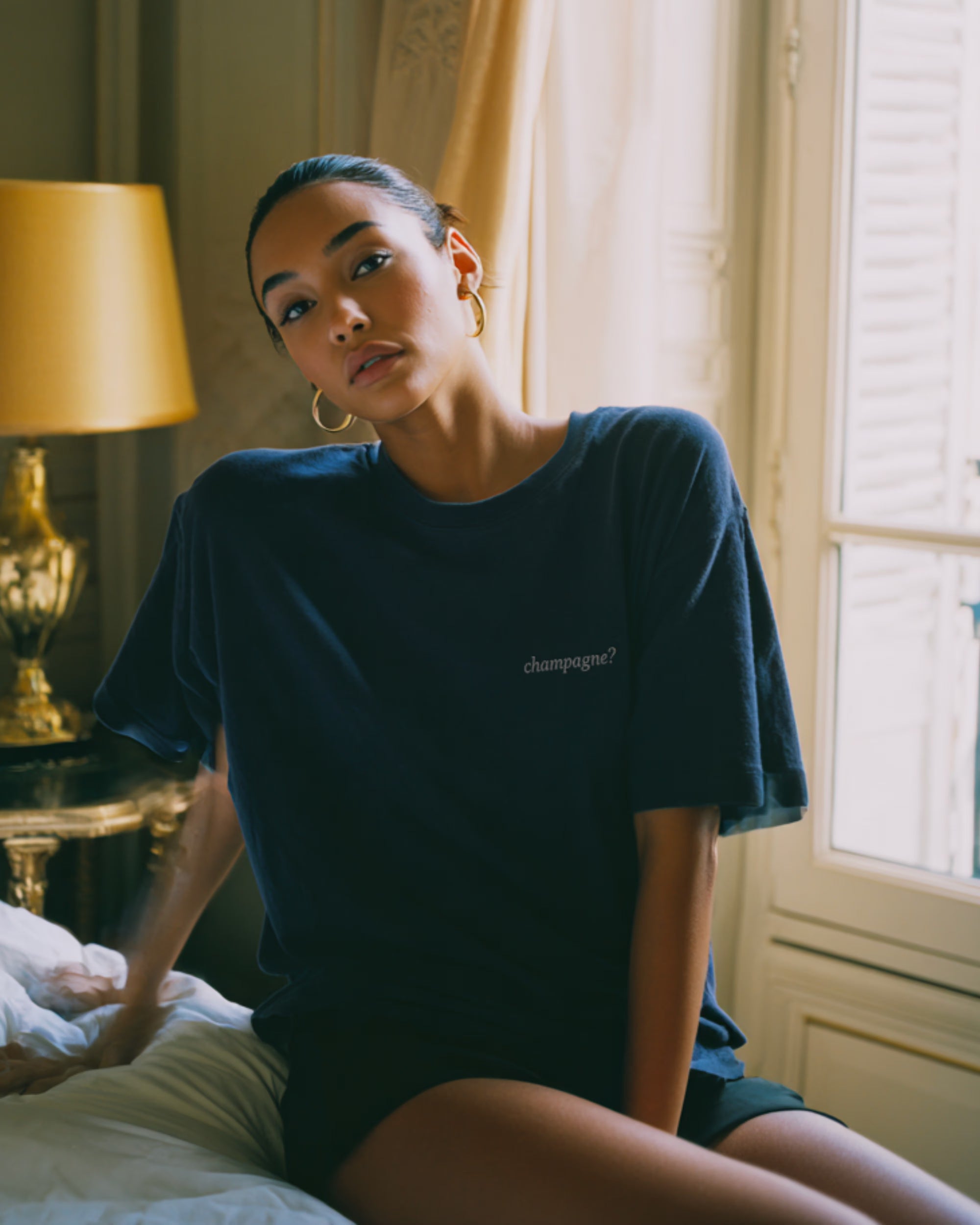 T-shirt Regular fit - Marine TBP CLUB PARIS